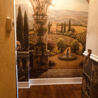 Secret Vineyard Mural